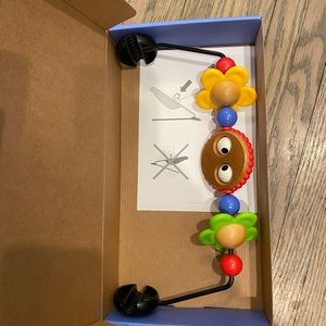 Baby Bjorn bouncer wooden toy bar